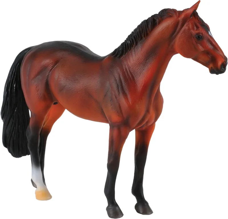 Figurine - Hannoveraan Hengst de Collecta en Marron – photo du produit