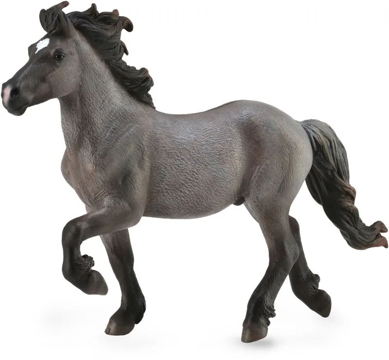Figurine - Ijslandse Hengst Wildkleur - (Xl) - Paarden - Handgeschilderd - Miniatuur by Collecta in Brown – product photo