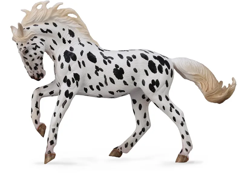 Mare Knabstrup Mörk Leopard Figur von Collecta in Schwarz – Produktfoto