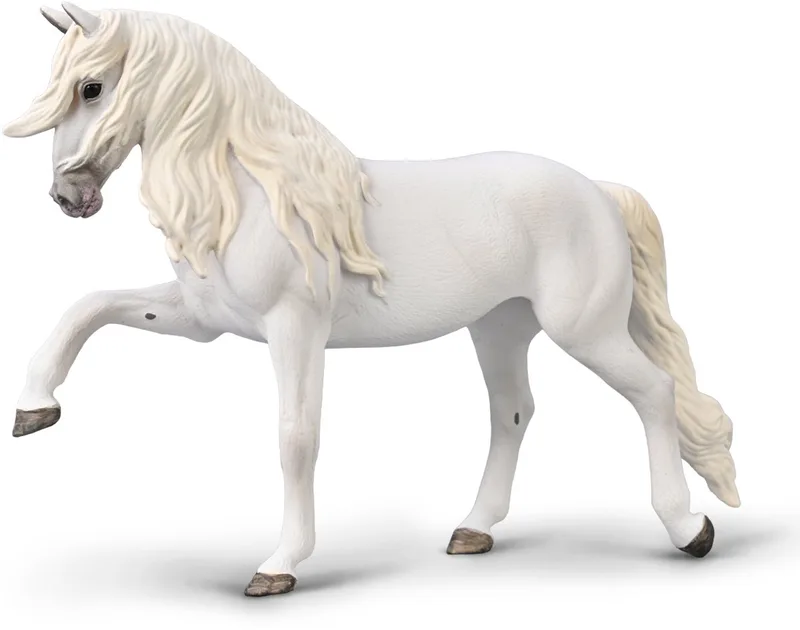 Figurine - Lipizzaner Merrie - (Xl) - Paarden - Handgeschilderd - Miniatuur von Collecta in Weiß – Produktfoto