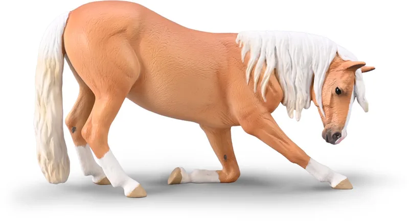 Figurine - Lusitano Merrie - (Xl) - Paarden - Handgeschilderd - Miniatuur från Collecta i Brun – produktbild
