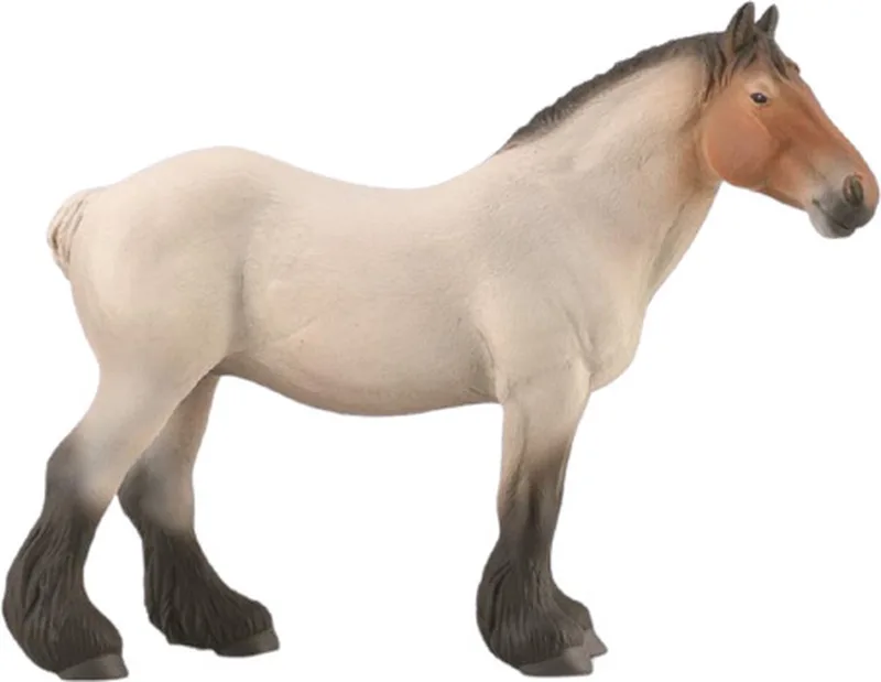 Figurine - Nederlands Trekpaard - 1:20 - Paarden - Handgeschilderd - Miniatuur de Collecta en Multicolore – photo du produit