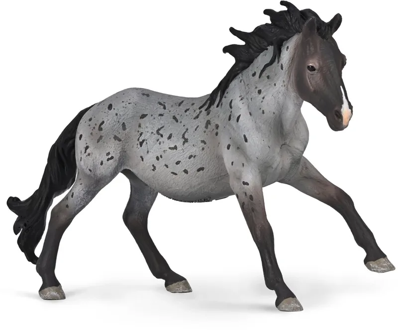 Figurine - Nokota Hengst Blauw Roan - (Xl) - Paarden - Handgeschilderd - Miniatuur by Collecta in Multicolour – product photo