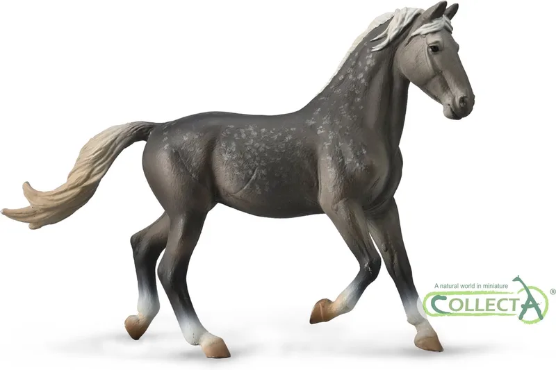 Figurine - Orjol Merrie Donkergrijs - 1:20 - Paarden - Handgeschilderd - Miniatuur by Collecta in Grey – product photo