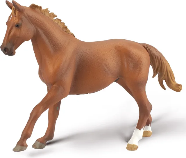 Figurine - Phar Lap, Engelse Volbloedhengst - (Xl) - Paarden - Handgeschilderd - Miniatuur