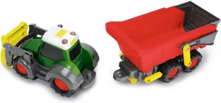 ABC Fendti Farm Trailer 65 cm -Licht & Geluid - Speelgoedvoertuig van Dickie Toys in Boerderij – productfoto 3 van 4