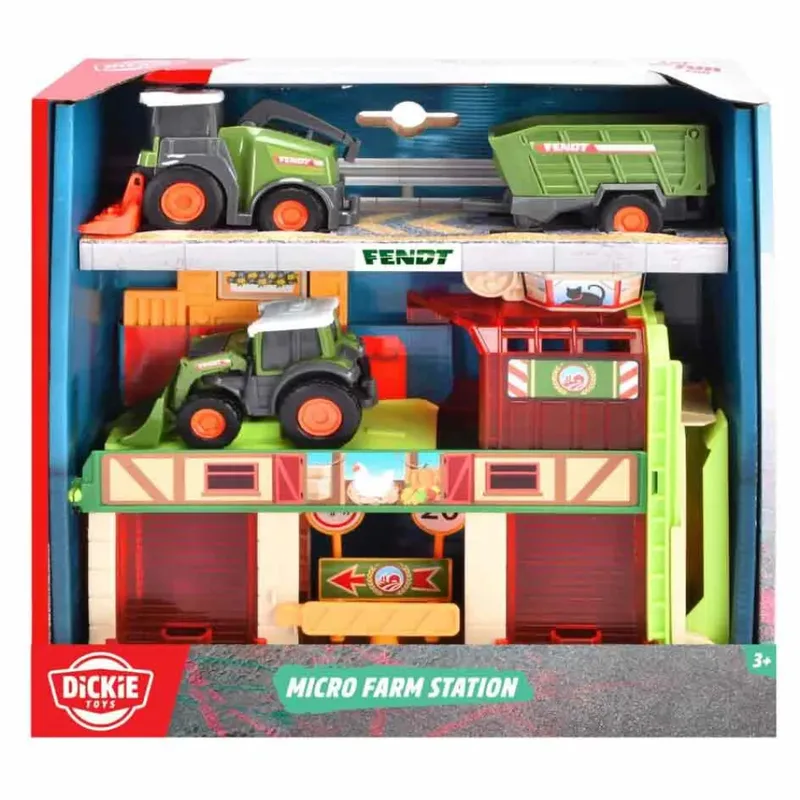 Spiel-Gebäude Micro Farm Station von Dickie Toys in Mehrfarbig – Produktfoto 2 von 2