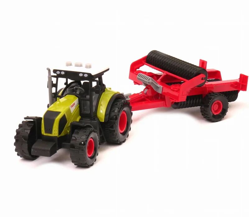 Traktor met schijvenmaaier, licht en geluid fra Dickie Toys i Rød – produktbillede