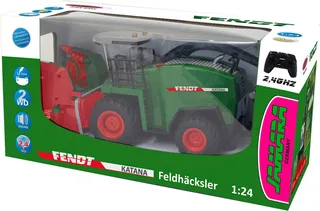 RC vehicle car 405315 RC Fendt Katana forage harvester, 37cm long, 2,4GHz RC model ready to run, 1:24 controllable car från Jamara i Grön – produktbild 2 av 5