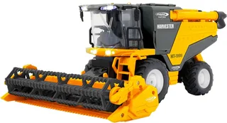Véhicule agricole RC 405310 Moissonneuse-batteuse RC MT-1000 pour blé et maïs avec fumée et grains de jeu, 2,4GHz, prêt à rouler, 1:24 de Jamara en Jaune – photo du produit 5 sur 5