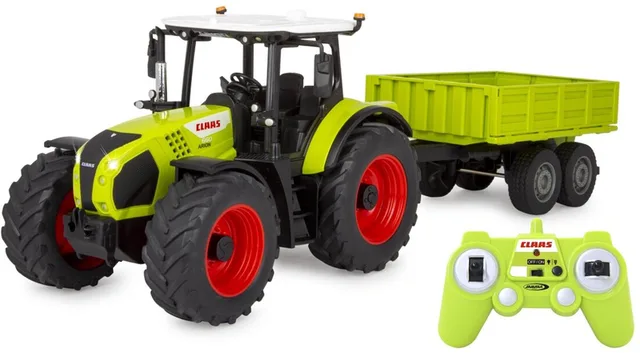 RC voertuig Landbouwvoertuigen - 405360 RC Claas Arion 660 Tractor met Kieper Aanhangwagen - 2,4GHz RC Model Kant en Klaar - 1:24