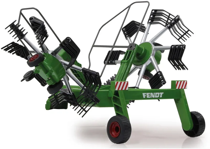 RC voertuig Landbouwvoertuigen - 412589 RC Hooi Hark Trailer voor RC Tractor RC Model Kant en Klaar - 1:16 van Jamara in Groen – productfoto 1 van 5