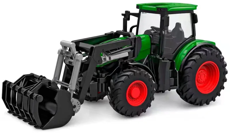 RC Tractor met Frontlader - Groen von Kids Globe in Mehrfarbig – Produktfoto