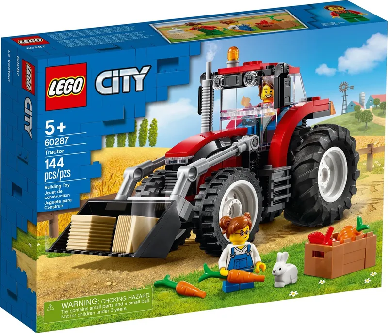 LEGO® City 60287 Traktor Konstruktionsspielsteine, (148 St) de LEGO – photo du produit