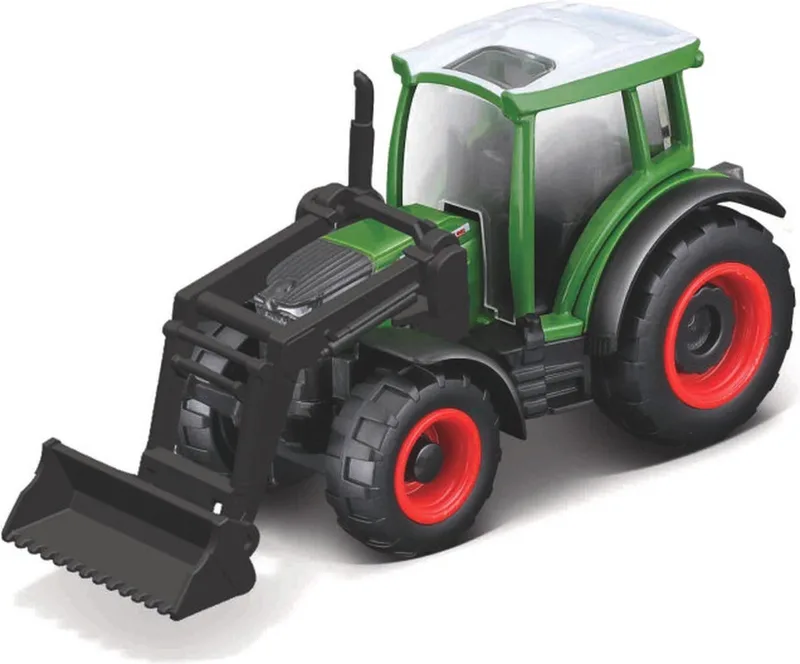 Fendt 209 VARIO TRACTOR WITH FRONT LOADER - MINI WORK MACHINE de Maisto en Vert – photo du produit