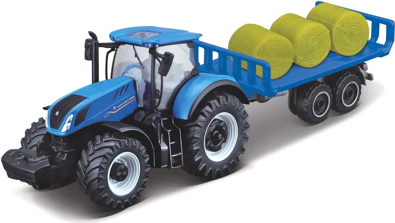 New Holland T7.315 Hd - Modelauto - Schaal 3" de Maisto en Bleu – photo du produit