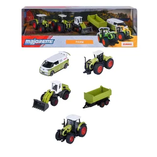 Geschenkdoos 5 model tractor's Claas - Die cast schaal 1:64 - 8503105002 von Majorette in Mehrfarbig – Produktfoto 3 von 6