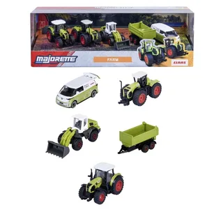 Geschenkdoos 5 model tractor's Claas - Die cast schaal 1:64 - 8503105002 von Majorette in Mehrfarbig – Produktfoto 2 von 6