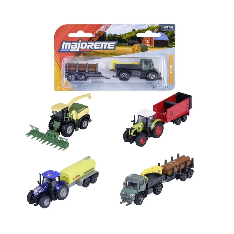 MAJORETTE 8503002000 Farm Trailer, 4-sort. de Majorette – photo du produit