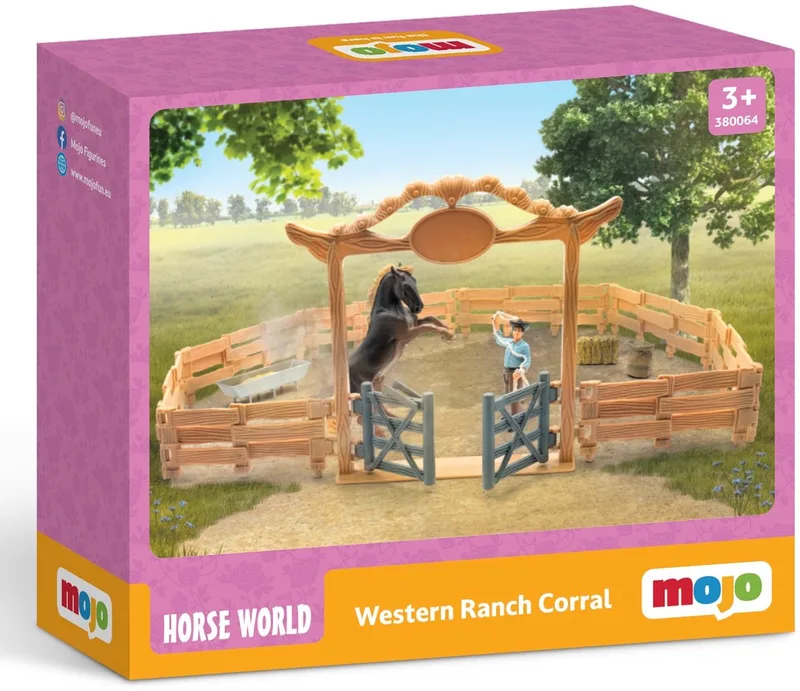 Horse World Western Ranch Corral von Mojo in Mehrfarbig – Produktfoto