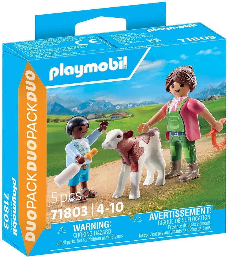 DuoPacks Boer met kalf 71803 by Playmobil in Multicolor – product photo
