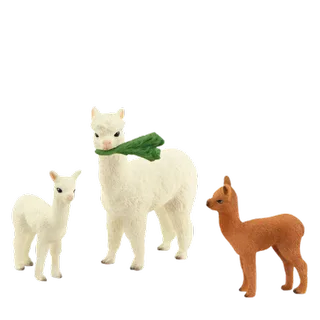 Wild Life Alpaca Figuurset fra Schleich – produktbillede 1 af 2