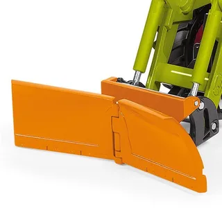 3661 FARMER Bressel und Lade Frontlader Anbaugeräte, Modellfahrzeug von Siku in Orange – Produktfoto 4 von 5