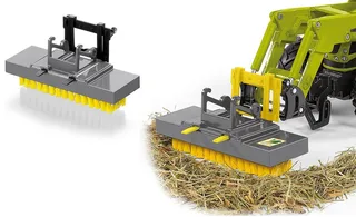 3661 FARMER Bressel und Lade Frontlader Anbaugeräte, Modellfahrzeug von Siku in Orange – Produktfoto 3 von 5