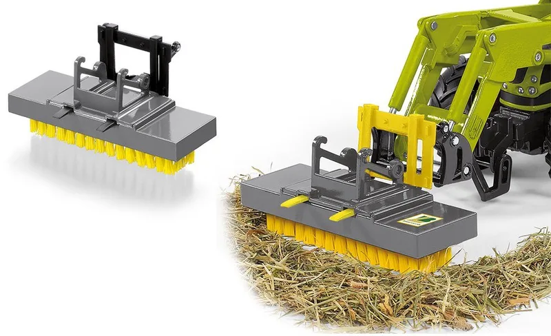 3661 FARMER Bressel und Lade Frontlader Anbaugeräte, Modellfahrzeug von Siku in Orange – Produktfoto 3 von 5