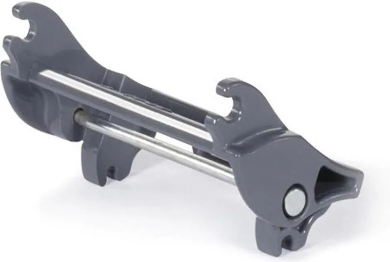 6713 Wiking Adapter voor tractor frontlader accessoires von Siku in Grau – Produktfoto