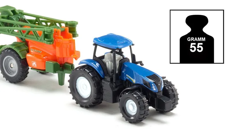 New Holland mit Amazone Feldspritze – 1668 von Siku – Produktfoto 2 von 5