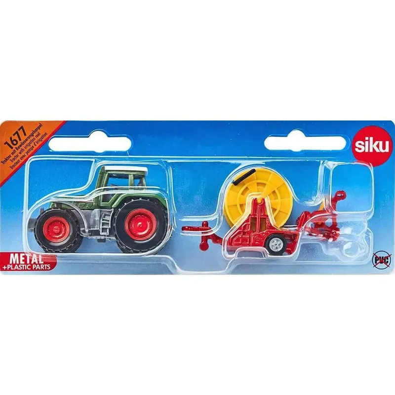 SIKU 1677 Traktor mit Bewässerungshaspel von Siku – Produktfoto