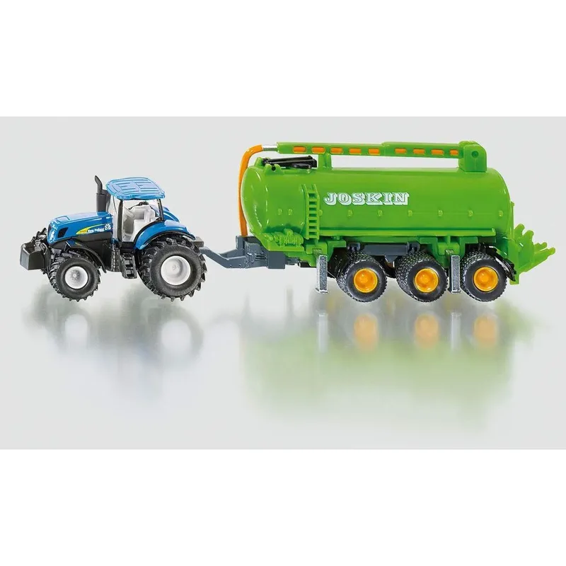 SIKU 1860 Traktor mit Fasswagen van Siku – productfoto