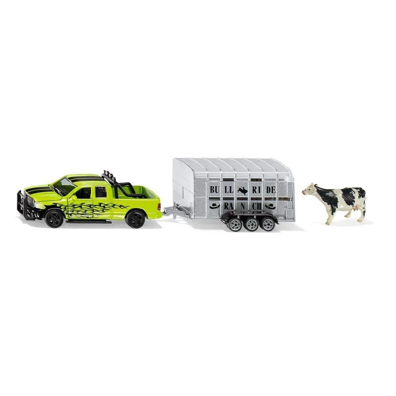 SIKU 1998 1:50 RAM 1500 mit Viehanhänger de Siku – photo du produit