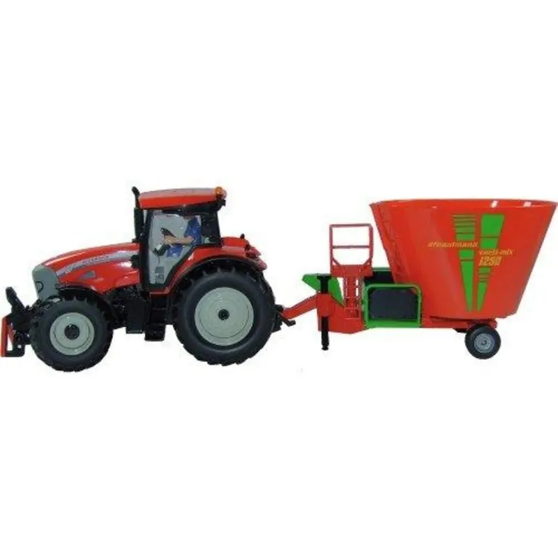 SIKU 8611 McCormick TTX 210 Traktor mit Futtermischwagen Verti-Mix 1250 von Siku – Produktfoto
