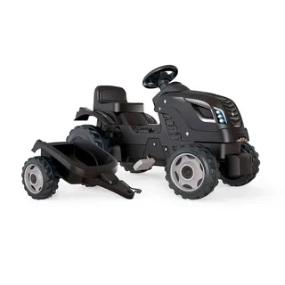 Farmer XL Black tractor + trailer von Smoby in Schwarz – Produktfoto 2 von 6
