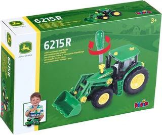 Tracteur jouet John Deere avec chargeur frontal de Theo Klein en Vert – photo du produit 4 sur 5