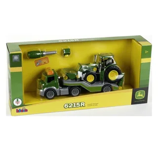 Klein John Deere Tracteur Jouet avec Remorque Échelle 1:24 3906 de Theo Klein – photo du produit 2 sur 4