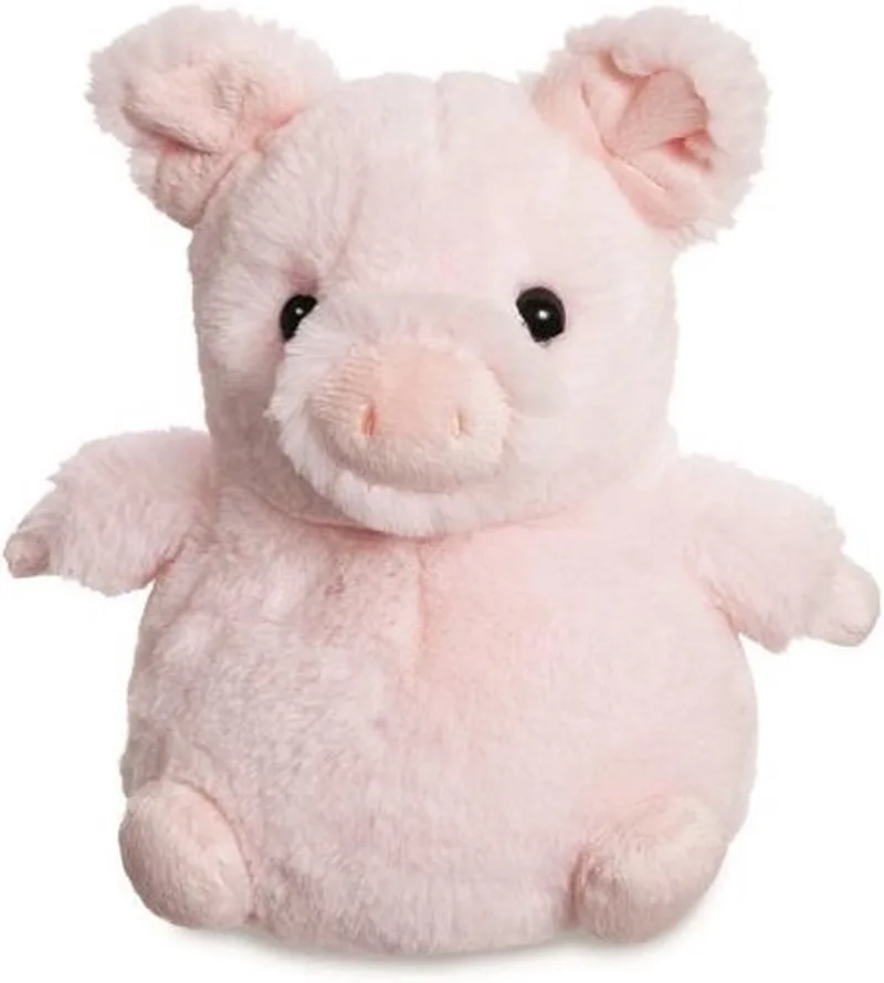Knuffel - Cuddle Pals - Varken - 18 cm von Aurora in Rosa – Produktfoto