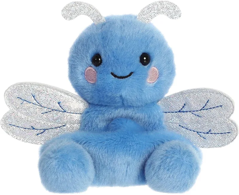 Knuffel - Palm Pals Libelle - 13 cm de Aurora en Bleu – photo du produit