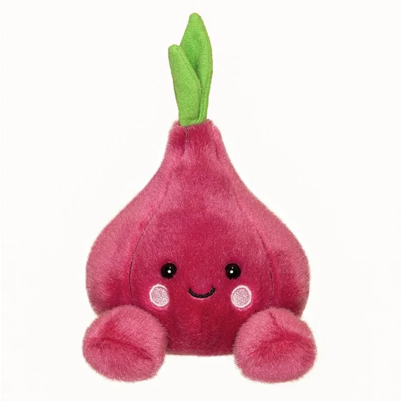 Knuffel - Palm Pals Rode Ui - 13 cm fra Aurora i Lyserød – produktbillede