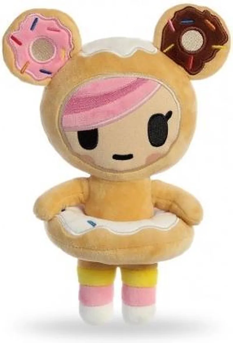 Knuffel Tokidoki Donutella Donutella 22,8 Cm van Aurora in Meerkleurig – productfoto