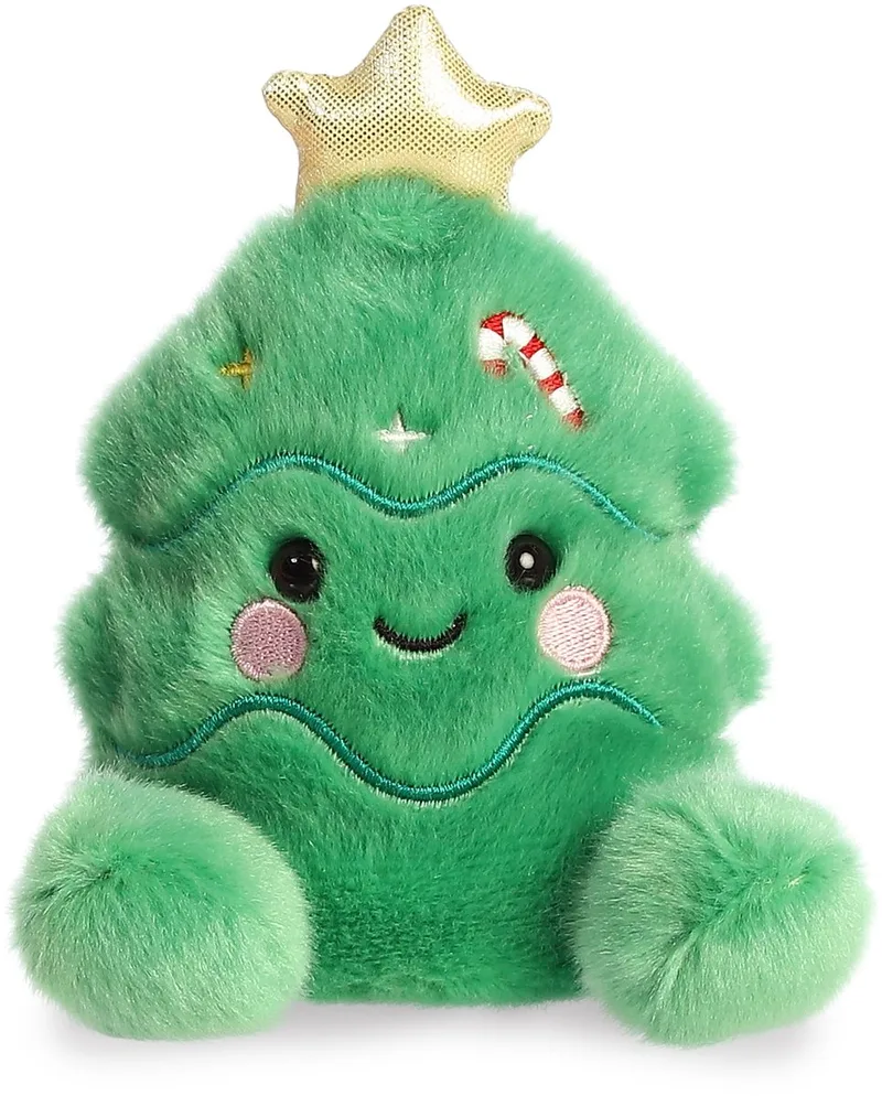 Palm pals - Kerstboom knuffel 13 cm från Aurora i Flerfärgad – produktbild