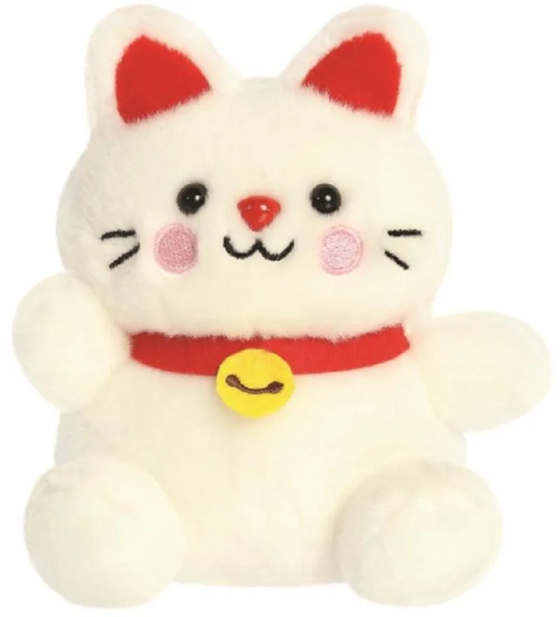 Palm Pals Pluche Knuffel 15 cm by Aurora in Lucky Cat – product photo