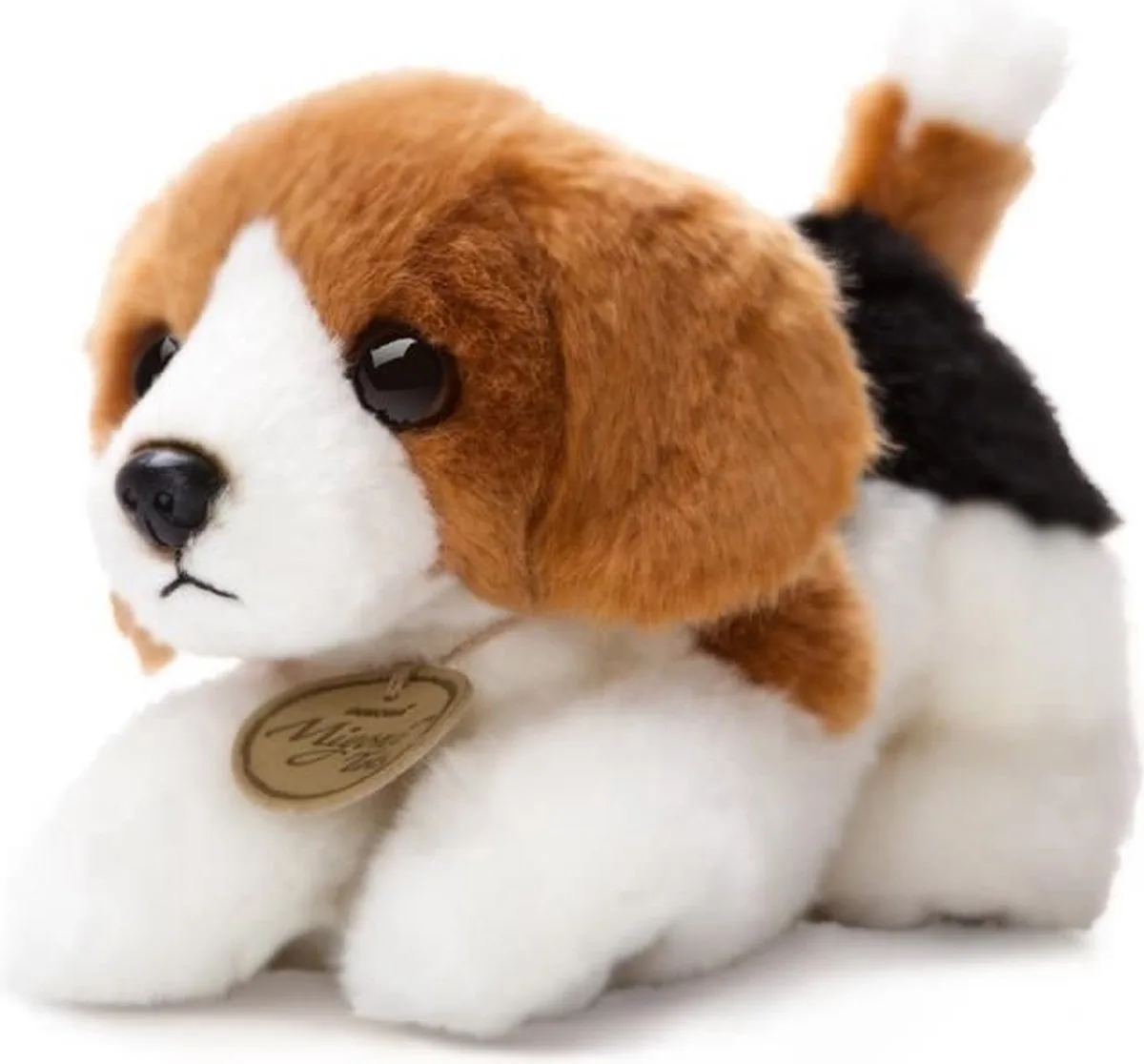 Pluche dieren knuffels beagle hond - 20 cm - Knuffeldieren honden speelgoed von Aurora in Mehrfarbig – Produktfoto