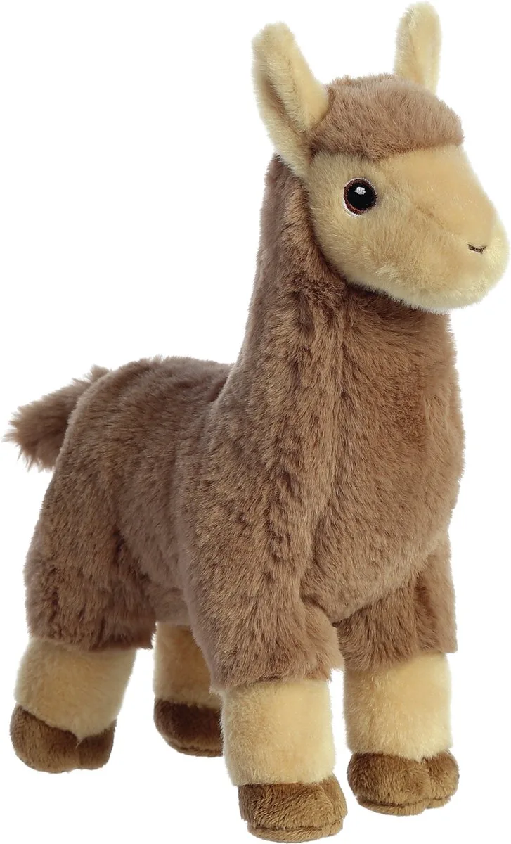 Pluche lama - knuffeldier - lama knuffel - van 28 cm - speelgoed von Aurora in Mehrfarbig – Produktfoto