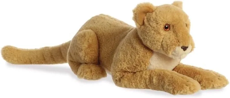Pluchen Knuffel Leeuwin Aaliyah 51 Cm Junior von Aurora in Braun – Produktfoto