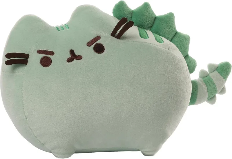 Pusheen Pusheenosaurus Knuffel 33cm von Aurora in Grün – Produktfoto