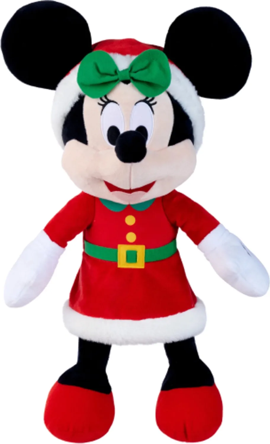 Disney Kerst Pluche Knuffel 50 cm - Speelgoed Kerstmis Knuffels - Christmas Plush Toy - Kerst Cadeau Kinderen de Disney en Minnie Mouse – photo du produit