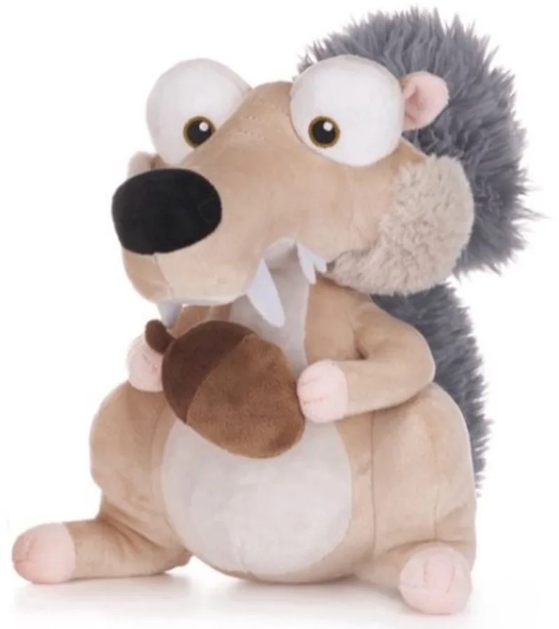 Ice Age Pluche Knuffel 30 cm - Speelgoed Knuffels voor Kinderen Jongens Meisjes von Disney in Scrat – Produktfoto
